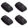 MNWMNW Tactical Belt, Set of 4, Black, Belt Loop, Trouser
