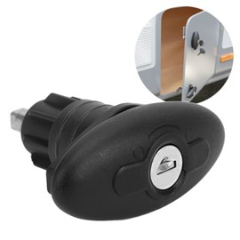 Akozon RV Cabin Door Twist Lock - 30mm Zinc Alloy Nylon Suitable for Caravans, Yachts and Motorhomes