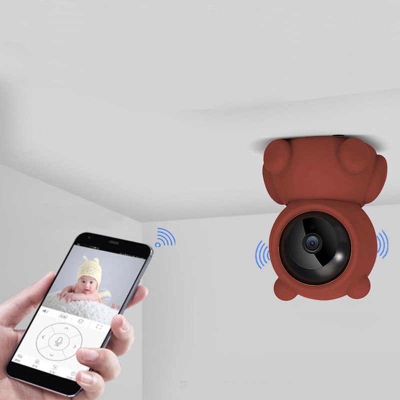 Wireless WiFi Camera HD Motion Detection Alarm Wide Angle Two