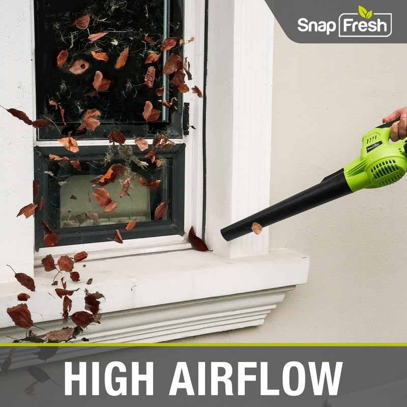 SnapFresh Cordless Leaf Blower - 20V Electric Leaf Blower 130