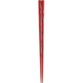 Kawai 118604 Chopstick Fuku Abyss Vermilion Size: Approx. 9.1 inches (23 cm)