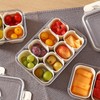 Sivaopa Snack Box with Compartments, Snack Box, Divided Snack Bowls,