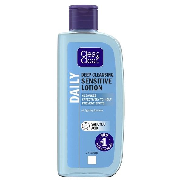 Clean & Clear Deep Cleansing Sensitive Lotion, 200ml