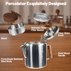 DITOSH 9 Cup Percolator 304 Stainless Steel Coffee Pot Coffee