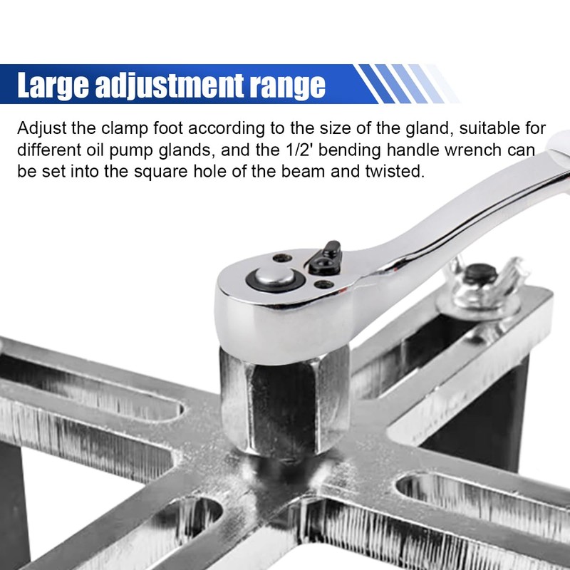 LAINLOY Fuel Pump Removal Tool, Universal Carbon Steel Fuel Tank