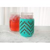 JarJackets Silicone Mason Jar Sleeve - Fits 16oz (1 pint)