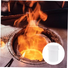 Gatuida 1pc Quartz Crucible Melting Crucible Metal Smelting Cup Melting Gold Cup