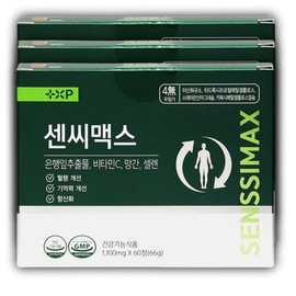 Plus / 플러스엑스팜 센씨맥스 은행잎추출물 기억력개선, 180세트, 1정