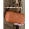 Baitaihem Makeup Bag Large Capacity Travel Cosmetic Bag Opening Makeup