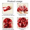 2Pcs Cheerleader Pom Poms,Cheerleading Pom Poms,Hand Flower Pompoms,Metallic Foil Cheer