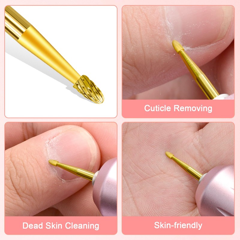 CGBE Nail Cutter Attachments, Tungsten Carbide Nail Cutter Bits Flame