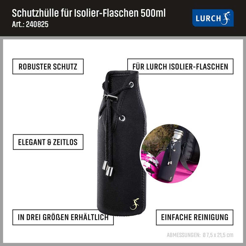 Lurch 240825 Insulated Case Accessory for Stainless Steel Bottle 0.5