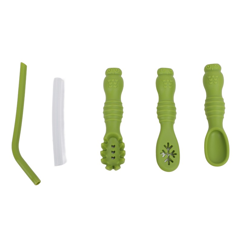 Baby Led Weaning Supplies Owl Shape Teether Safety Strong Suction