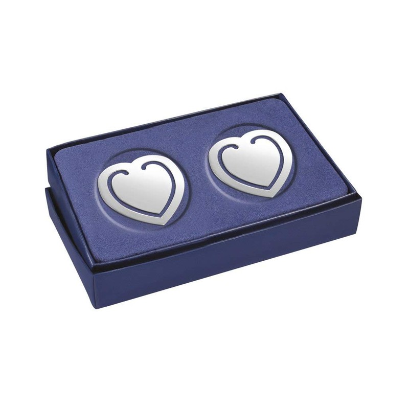 Varotto & Co. Bookmark Silver-Plated Heart Set of 2 Cod.EL031