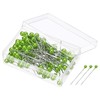 PATIKIL Pearlized Sewing Pins, 2 Set Stainless Steel Ball Head