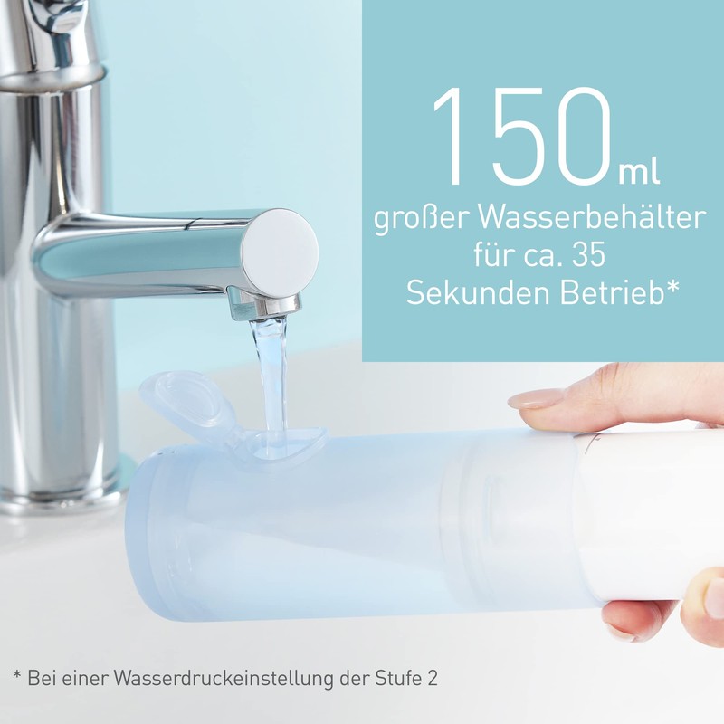 Panasonic EW-DJ11-A503 Easy to Use Oral Irrigator with 2 Water