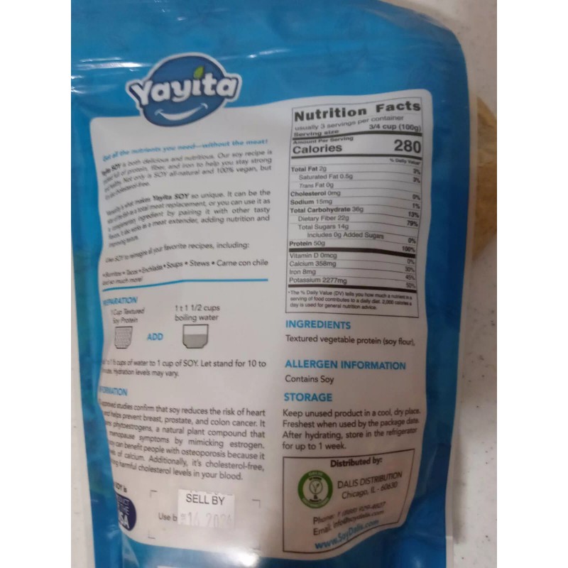 yayita Ceviche De Soya-texturize