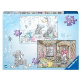 Ravensburger Me to You: Cottage Visit and Garden Party 100 Piece and 200 Piece Puzzle Twin Pack