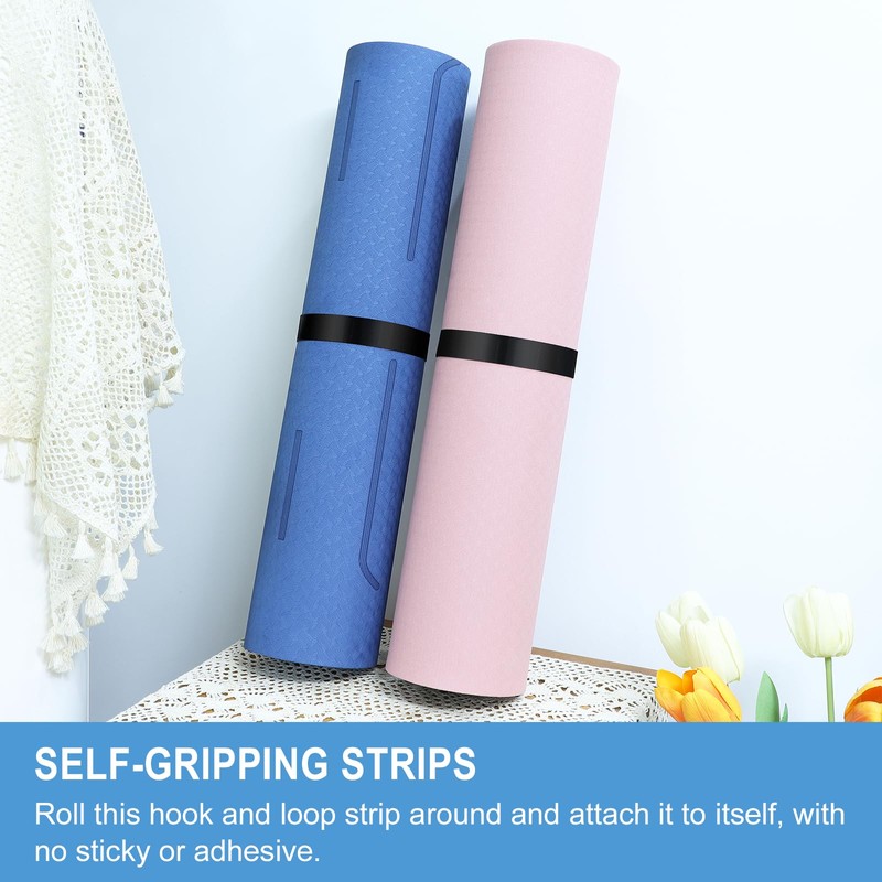 1/2in x 1,000ft Hook and Loop Roll | Double-Sided Strips,