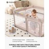 Joypony Baby Playpen with Mat, 50x50 in Small Play Pen