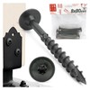 8 x 80 mm, Pack of 10 Post Anchor Screws