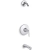 Kohler K-TLS5318-4-CP Refinia Tub and Shower Faucet