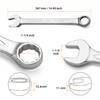 Jetech 1-1/4 Inch Combination Wrench - Industrial Grade Spanner with