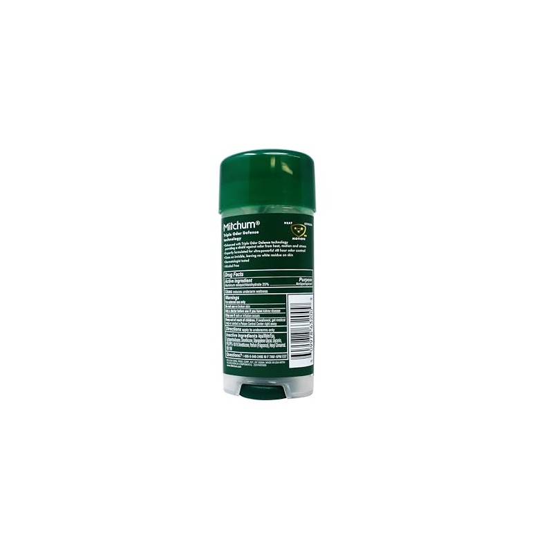 Mitchum Triple Odor Defense, 48 HR, Advanced Control Unscented Gel,