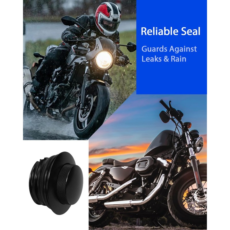 Pop-up Tank Cap Compatible with Harley Softail Street Bob Breakout