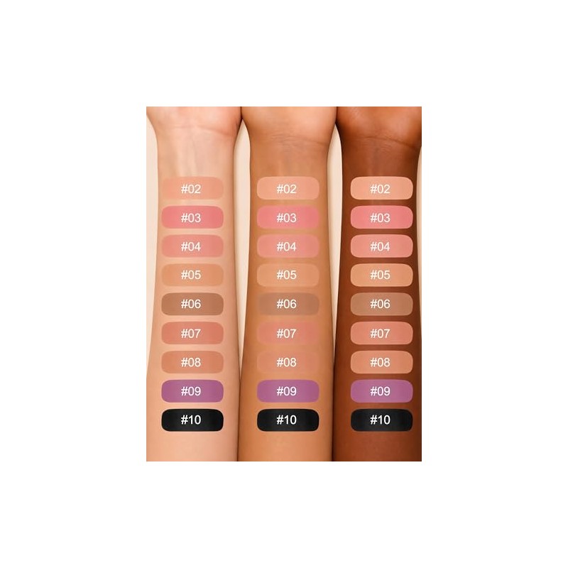 Erinde Sombra de ojos Líquida Matte, Altamente Pigmentada, #02