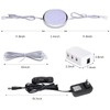 LED Under Cabinet Lighting Kit,6 Pack Linkable Puck Lights with