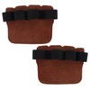 BIUDECO Fake Leather Weightlifting Grip Pads Gym Hand Grip Pads