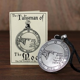 Talisman of the Moon Pentacle Pendant Key of Solomon Harmony Necklace