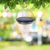 Waterproof Solar LED Lights Cone Shape Hanging Lamp Light for