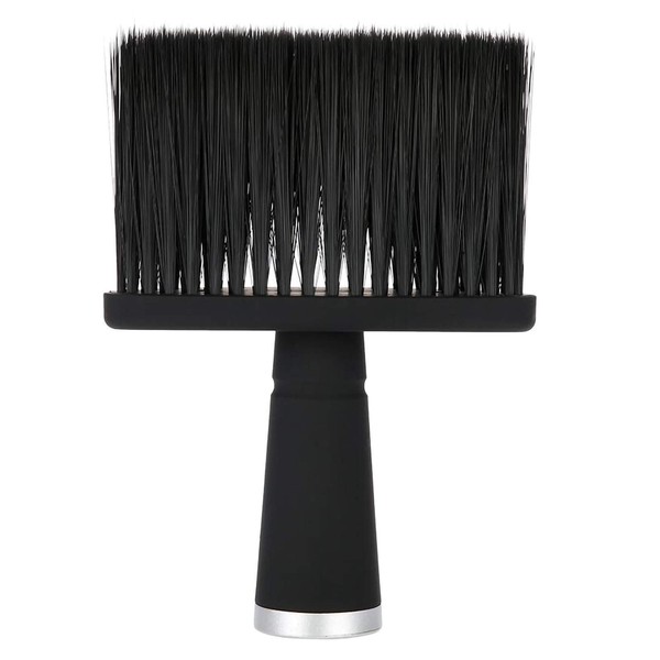 Felenny Hair Brush with Unique Handle Lightweight Soft Neck Dustcloth Hairdresser Hair Cutting Cleaning Brush for Hairdressing Salon