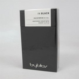 Byblos IN BLACK for Man by Byblos 100 ml/ 3.4 oz Eau de Toilette Spray NIB
