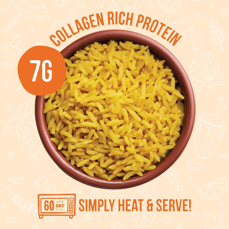 A Dozen Cousins Rice Cooked in Bone Broth Microwaveable Rice