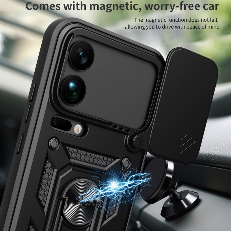 Ephoou for Xiaomi 17 Pro Max Case with Slide Camera