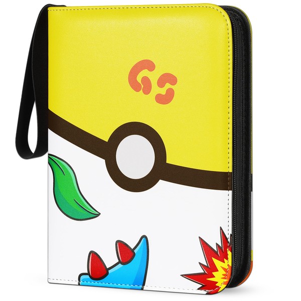 Trading Card Binder 4-Pocket, 440 Pockets Trading Card Games Collection