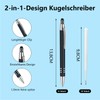 ENLACE High Quality Ballpoint Pen Set of 6 Ergonomic Ballpoint