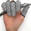 30 Pack Cut-Resistant Finger Cots Finger Sleeve Protector Reusable Thumb