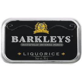 Barkleys Liquorice Mints 50g Tin (Case of 6)
