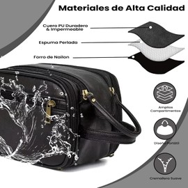 Neceser de Viaje, Bolsa Viaje Aseo, Neceser de Viaje Impermeable
