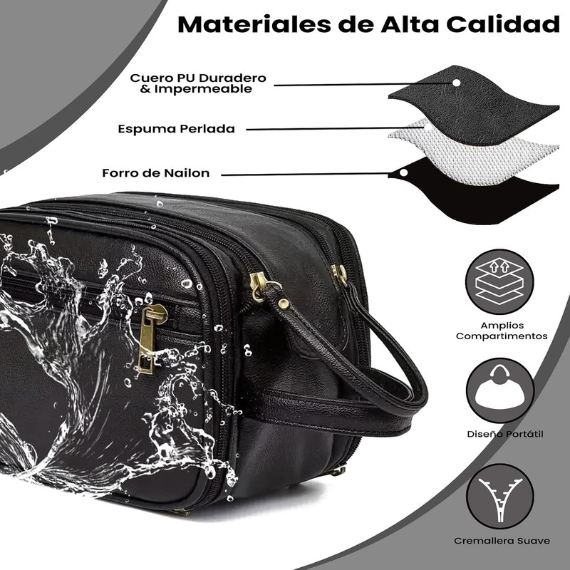 Neceser de Viaje, Bolsa Viaje Aseo, Neceser de Viaje Impermeable
