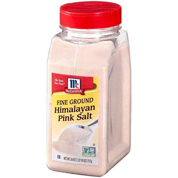 McCormick Fine Pink Himalayan Salt (Pink Salt for Cooking), 26 oz