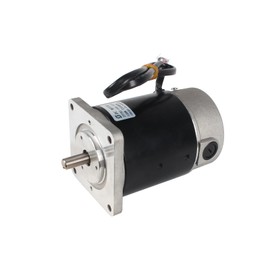 RATTMMOTOR ZYT83-10S Brushed Lathe Motor 120W 110V 2500RPM, M10 Shaft Brushed DC Spindle Motor for Metal Lathe Machine Replacement Part Accessories CJ0618