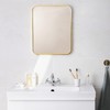Navaris Rectangular Wall Mirror - 40 x 50 cm (16