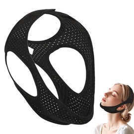 Chin Strap Sleep Apnea, Chin Strap Snoring, Anti-Snoring Chin Strap for Snoring Stopper, Anti Snoring Chin Strap, Snoring Mask, Reusable Snoring Stopper, Anti Snoring Chin Strap