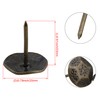 Yibuy 50 x Bronze Furniture Nails 23mm x 20mm