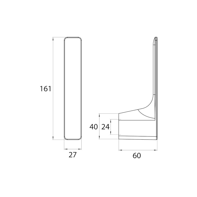 emco art Reservepapierhalter, Chrom